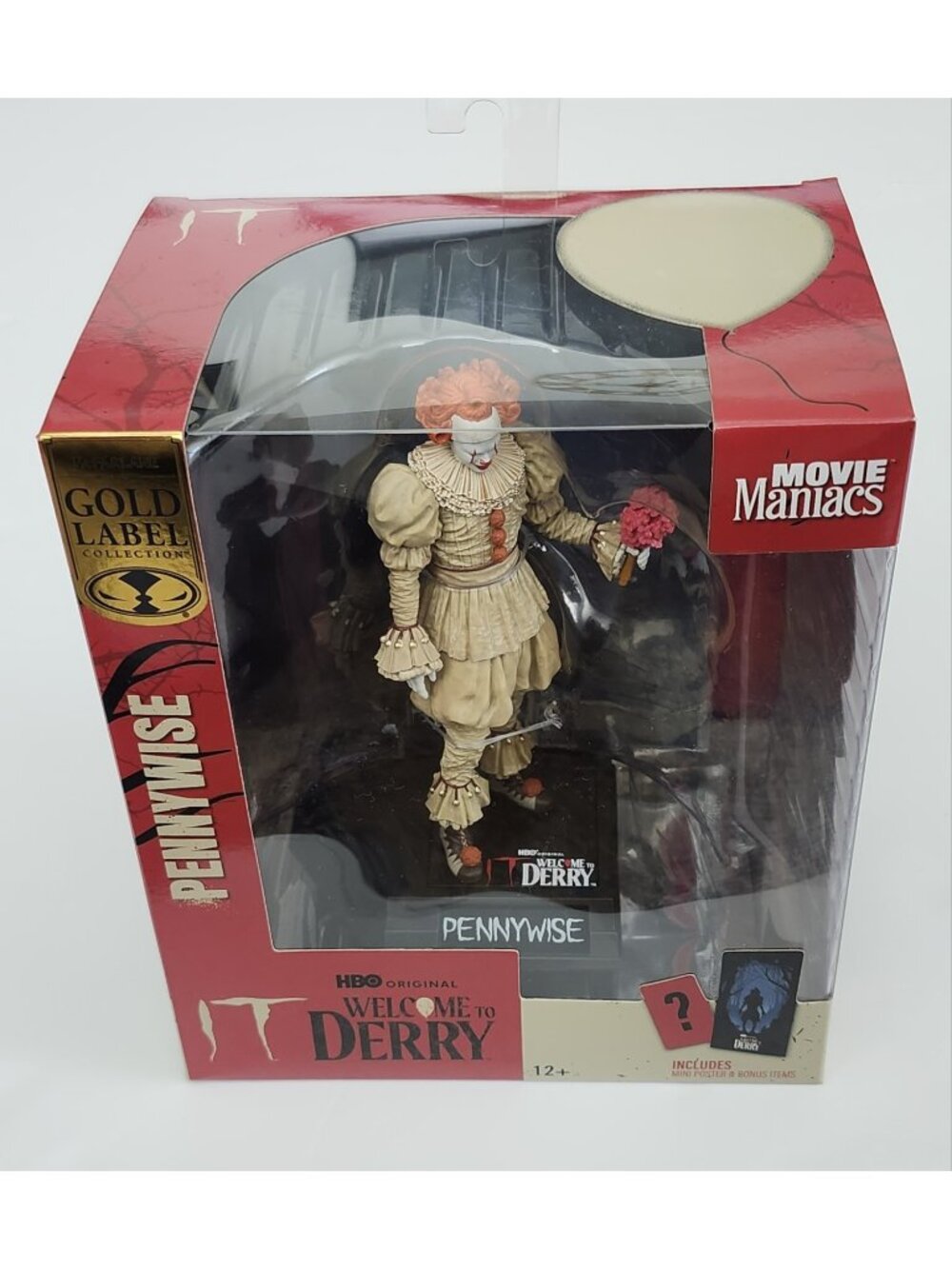McFarlane Toys - IT: Welcome to Derry Gold Label 6" Pennywise Posed Figure